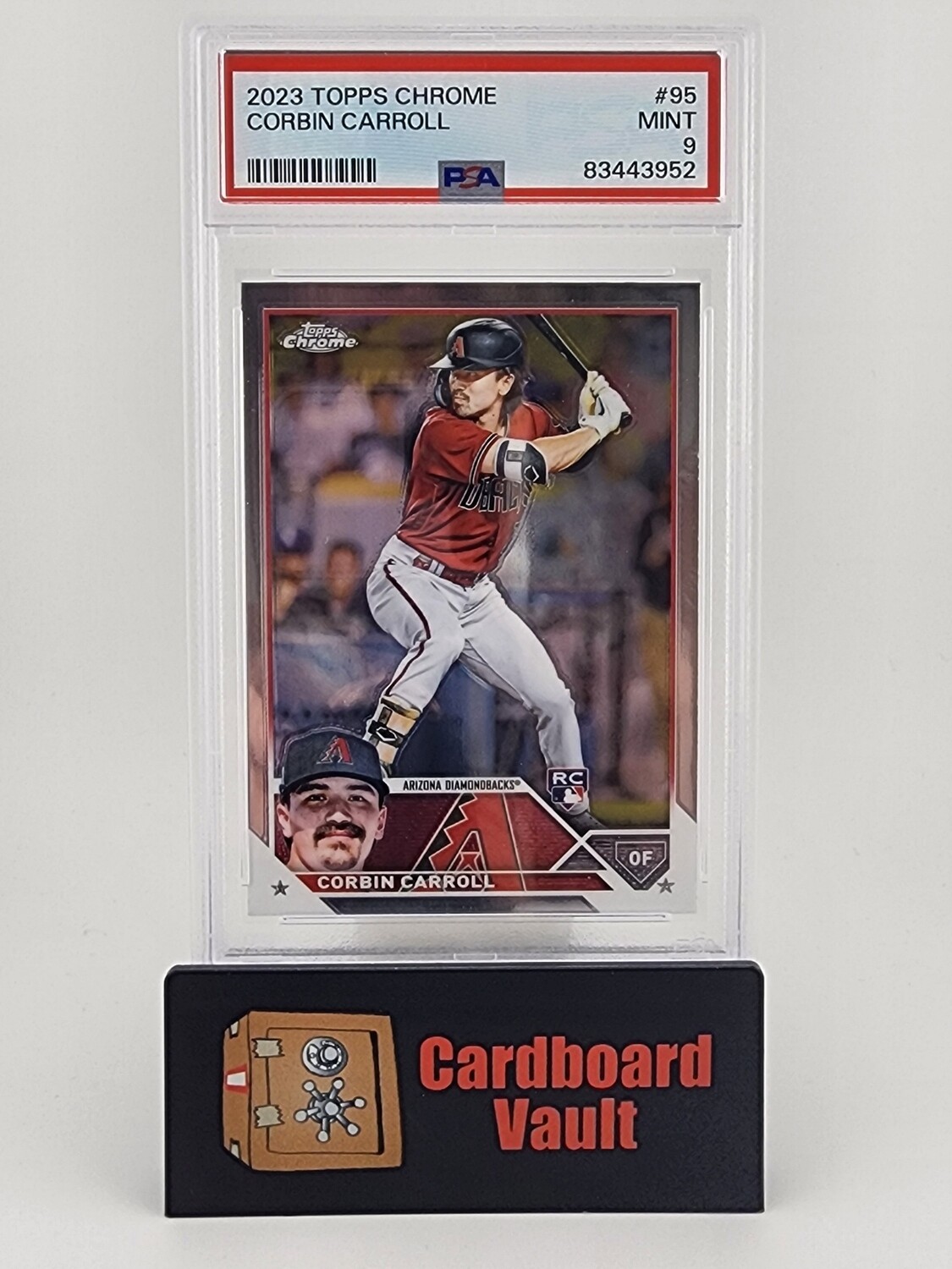2023 Topps Chrome Corbin Carroll No.95 PSA 9 83443952