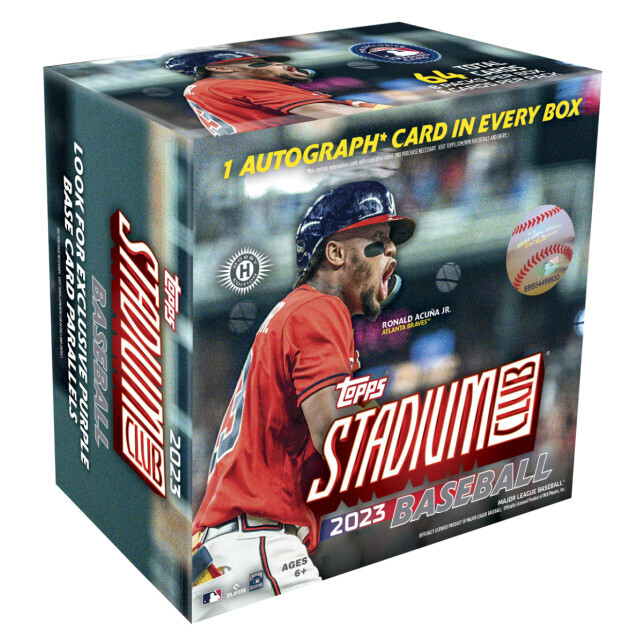 2023 Topps Stadium Club Baseball Hobby - Compact Box