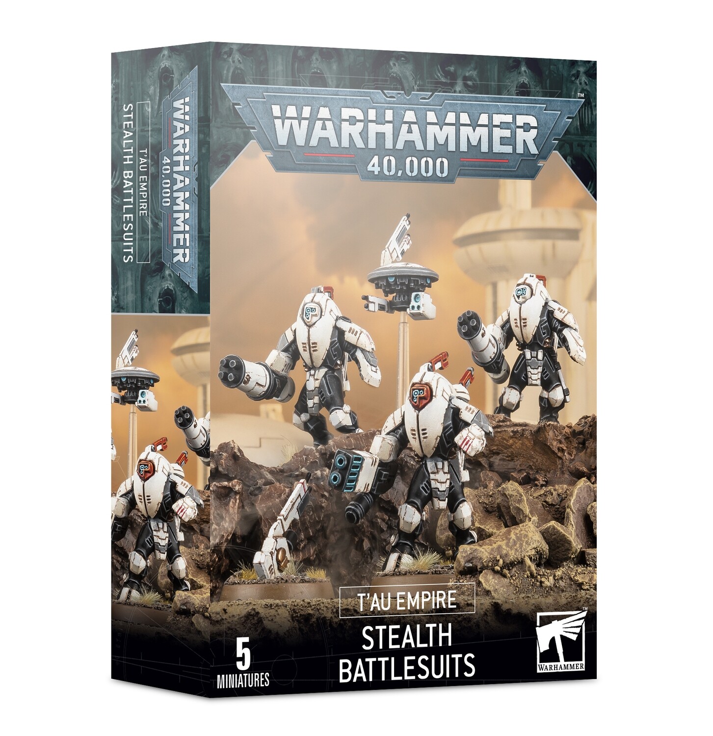 Warhammer 40,000 T&#39;au Empire Stealth Battlesuits