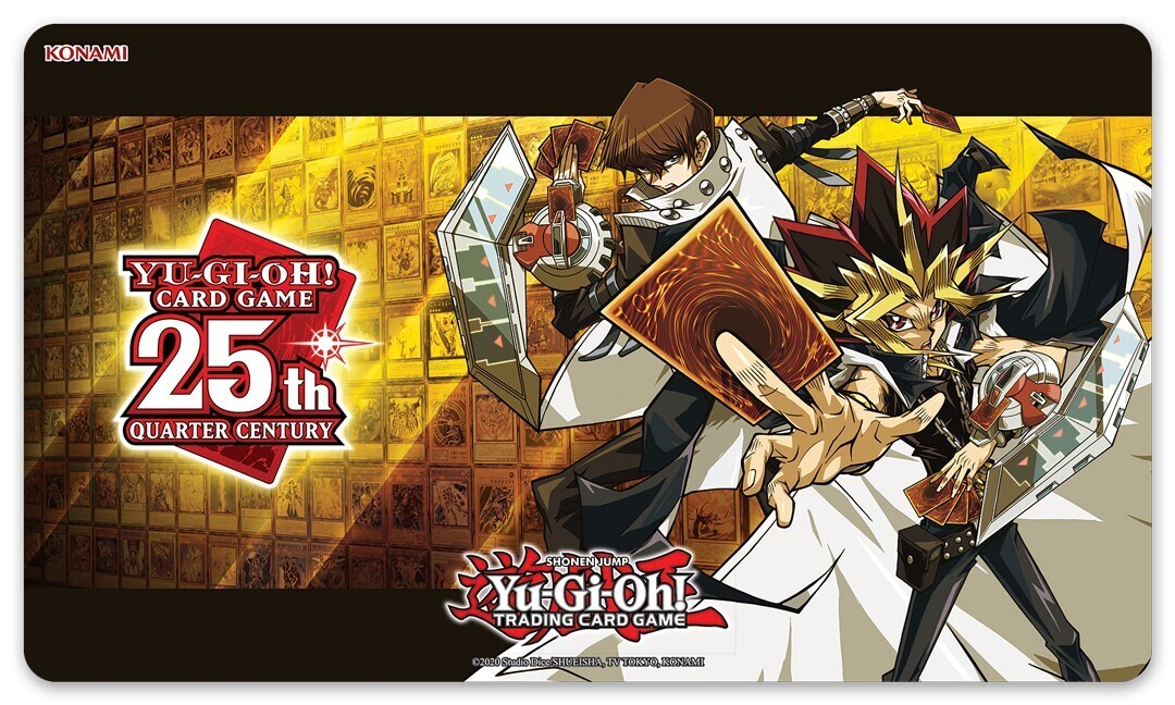 Yu-Gi-Oh! Yugi &amp; Kaiba Quarter Century Game Mat