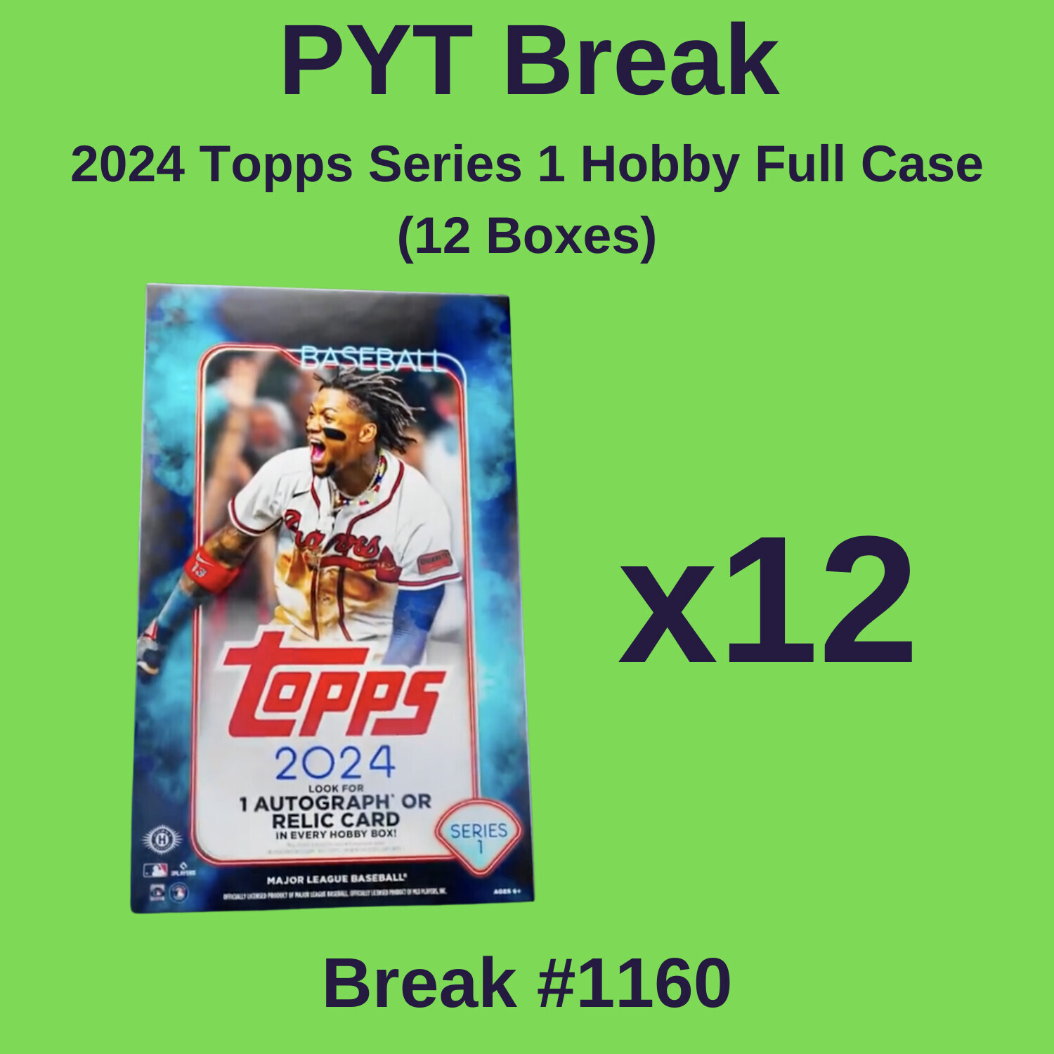 2024 Topps Series 1 Hobby PYT Break #1160