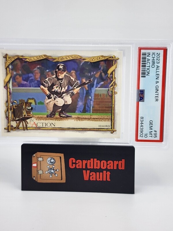 2023 Allen &amp; Ginter Ichiro In Action No95 PSA 10 83443902