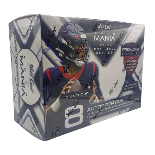 2023 Wild Card Auto Mania Pro Look Football Hobby Box