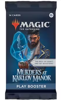Magic The Gathering Murders at Karlov Manor Play Booster Pack