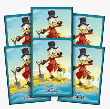 Lorcana TCG: Into the Inklands Card Sleeves Scrooge McDuck