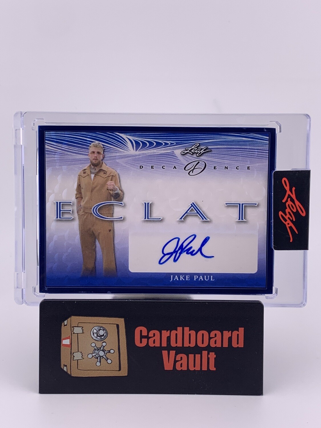 2023 Leaf Decadence Jake Paul Autograph E-JP1 5/8 blue