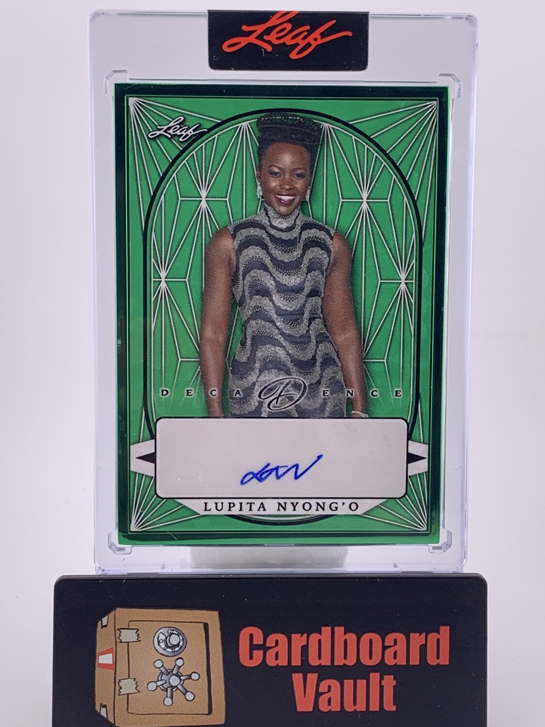 2023 Leaf Decadence Lupita Nyong&#39;o Autograph BA-LN1 1/5 Green