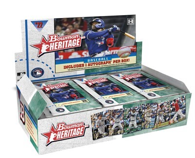 2022 Bowman Heritage Baseball Hobby Box