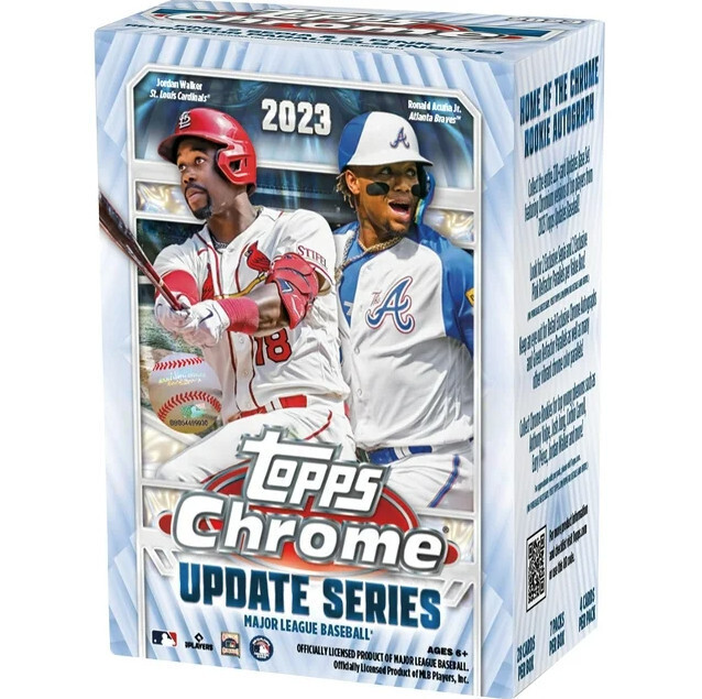 2023 Topps Chrome Update Series Baseball Value Blaster Box