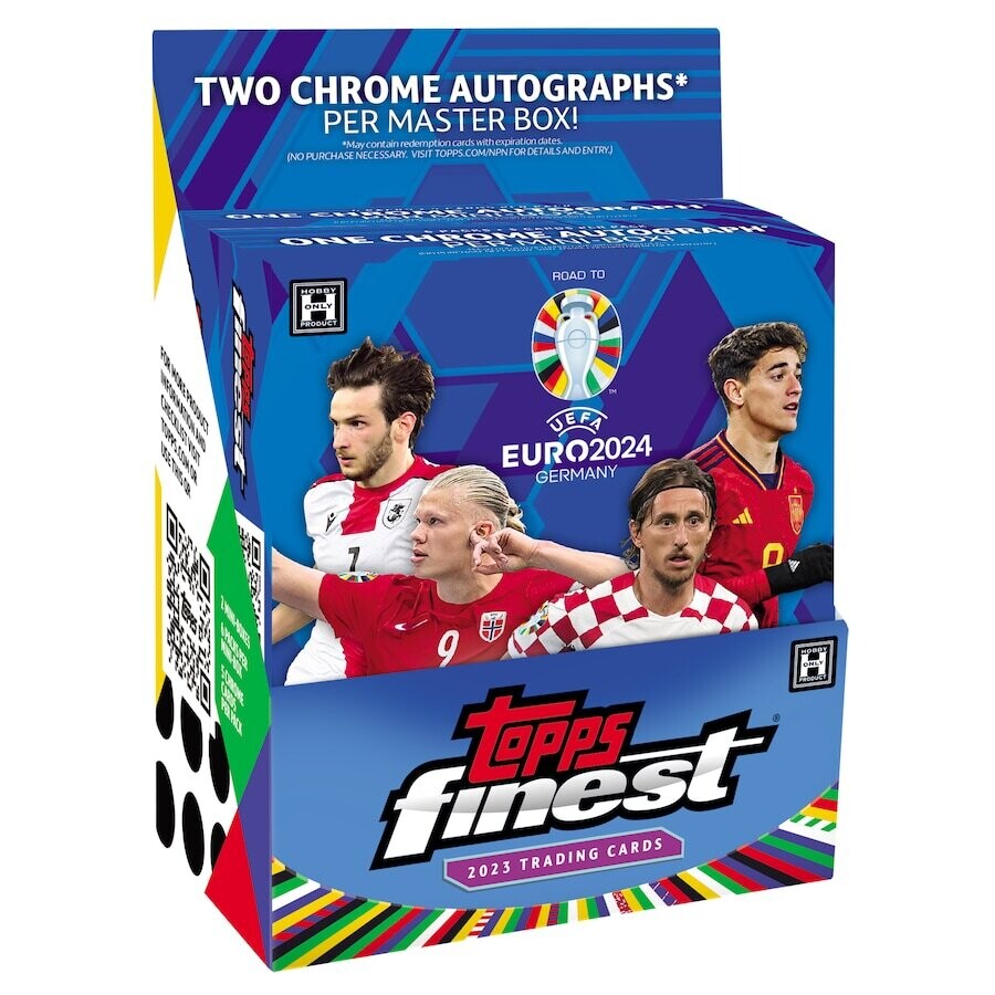 Topps Finest Road to UEFA EURO 2024 Hobby Box