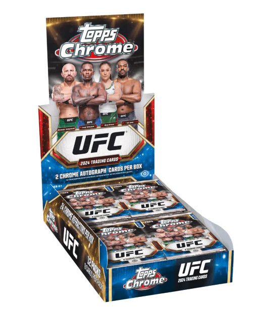 2024 Topps UFC Chrome Hobby Box