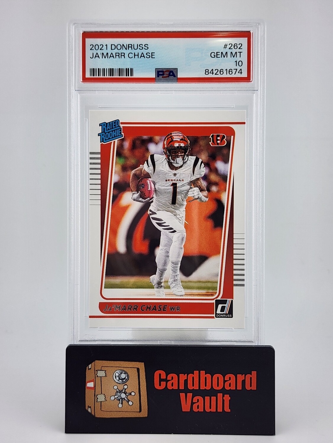 2021 Donruss Ja&#39;Marr Chase No. 262 PSA 10 84261674