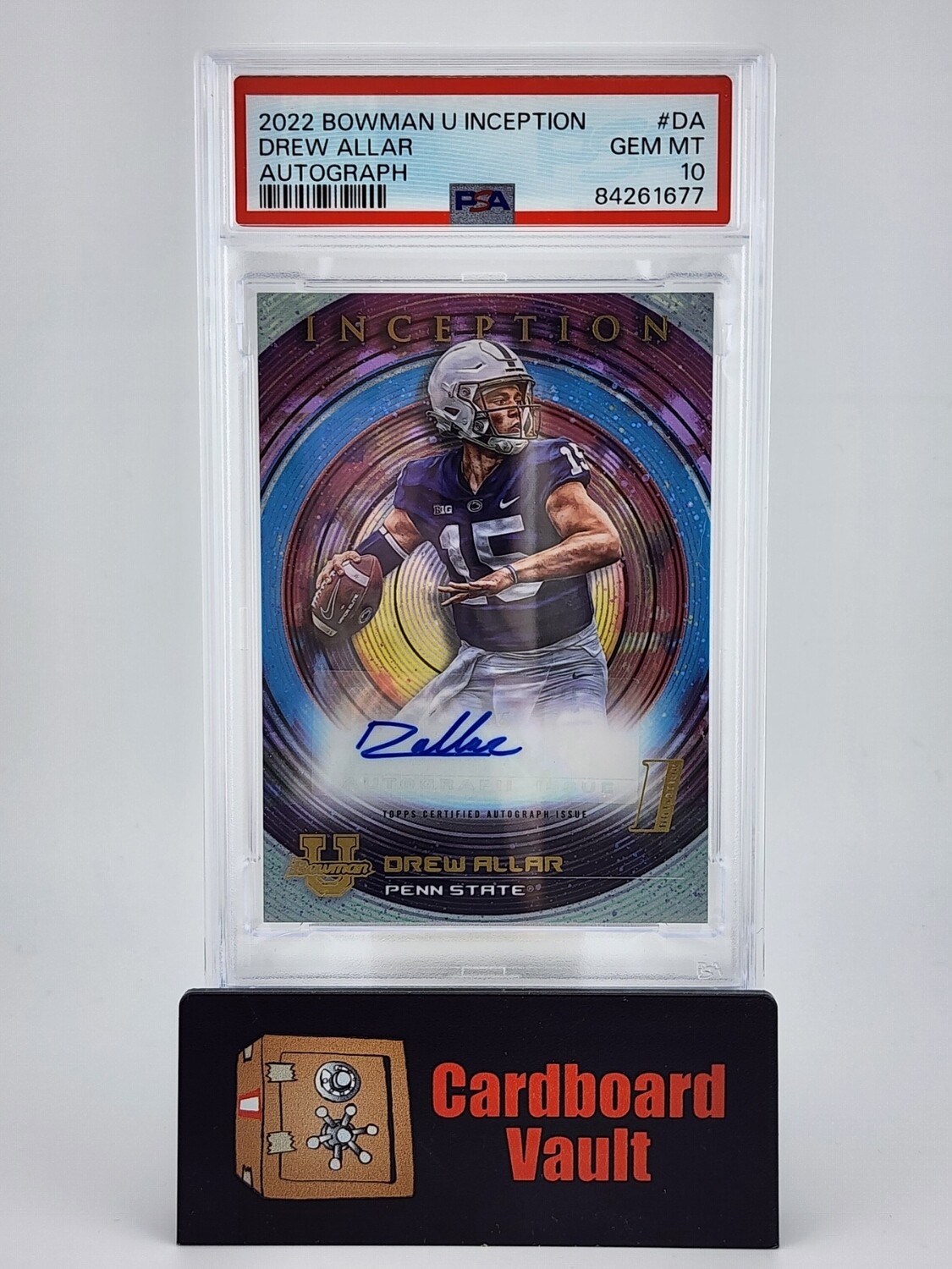 2022 Bowman U Inception Drew Allar Auto No. BIA- DA PSA 10 84261677
