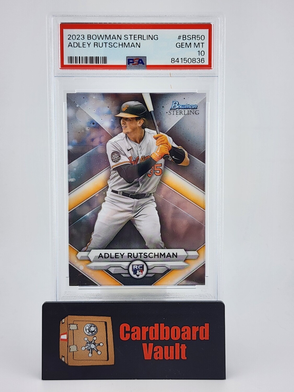 2023 Bowman Sterling Adley Rutschman No. BSR-50 PSA 10