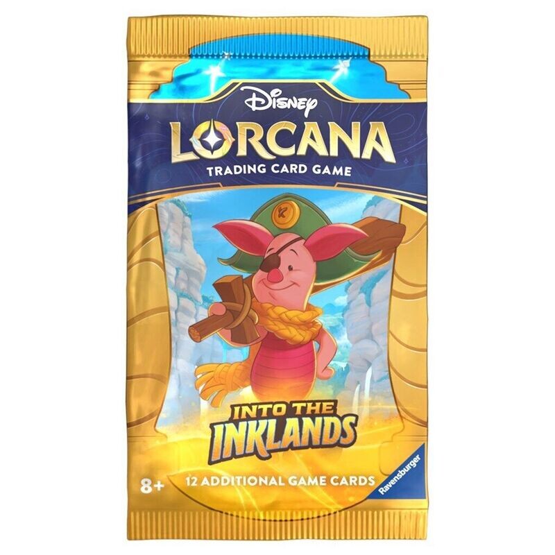 Lorcana TCG: Into the Inklands Booster Pack (Artwork Varies)