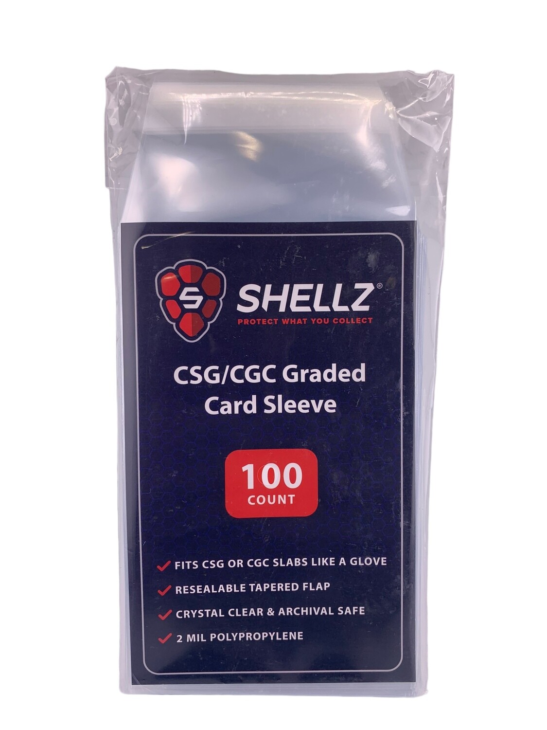 Shellz CSG/CGC Graded Card Sleeves (100 Count)