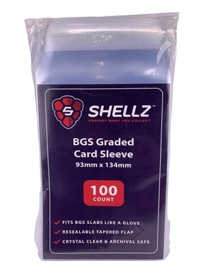 Shellz BGS Graded Card Sleeve (100 Count)