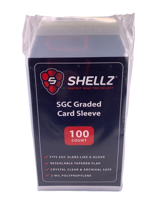 Shellz SGC Graded Card Sleeves (100 Count)