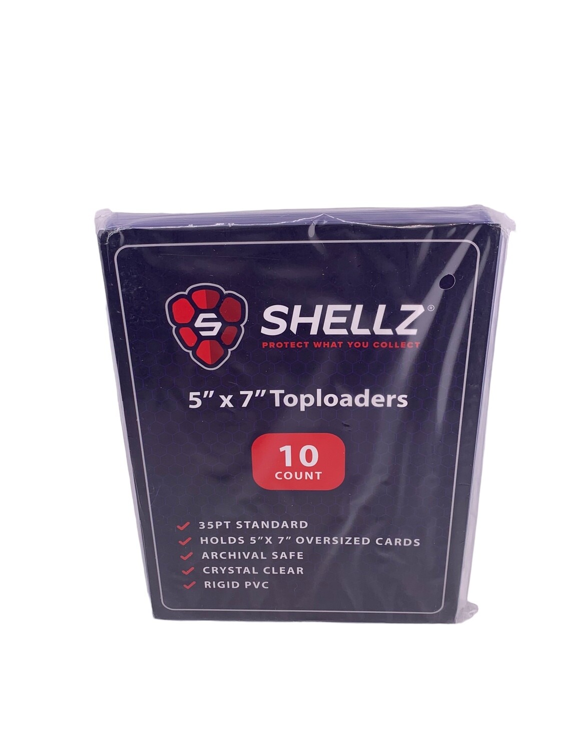 Shellz 5x7 Toploaders (10 Count)