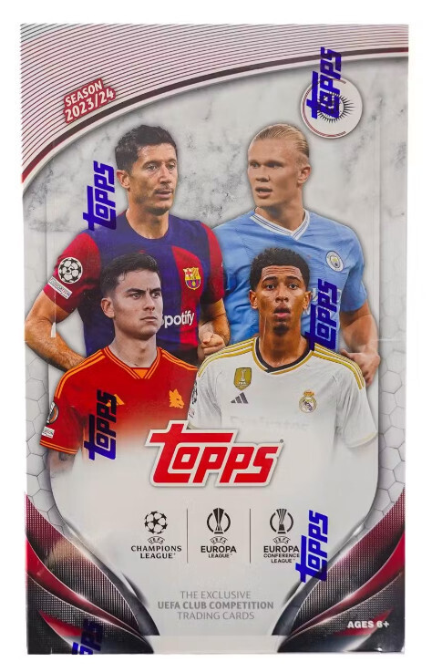 2023/24 Topps UEFA Club Competitions Soccer Hobby Box