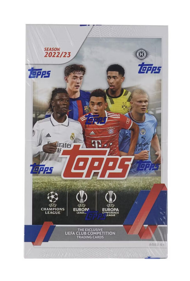 2022-23 Topps UEFA Club Competitions Soccer Hobby Box