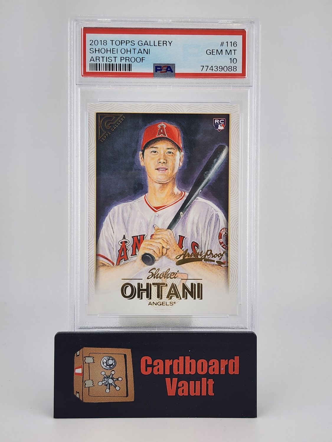 2018 Topps Gallery Shohei Ohtani #116 Artist Proof PSA 10 77439088
