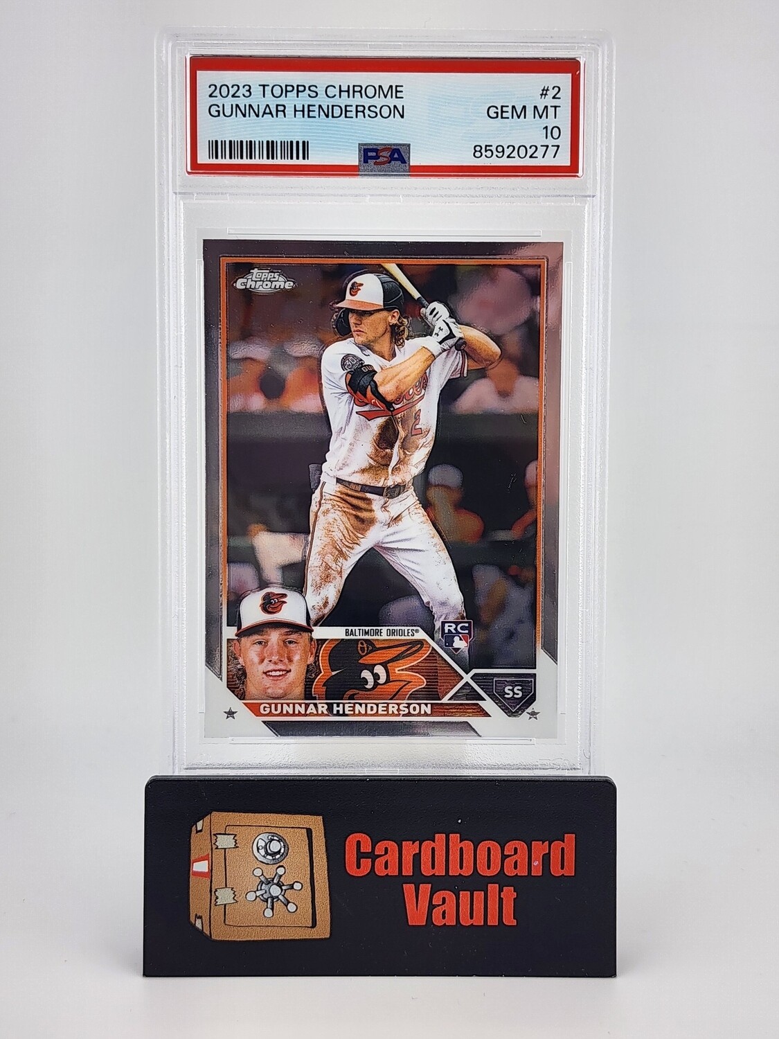 2023 Topps Chrome Gunner Henderson #2 PSA 10 85920277