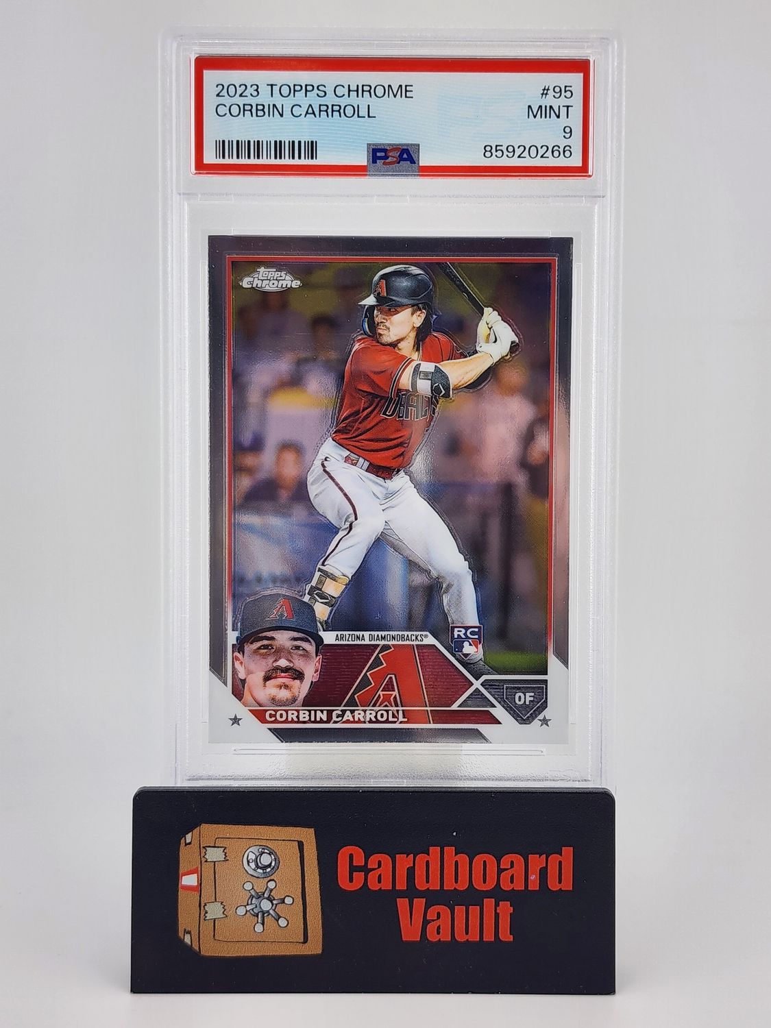 2023 Topps Chrome Corbin Carroll #95 PSA 9 85920266