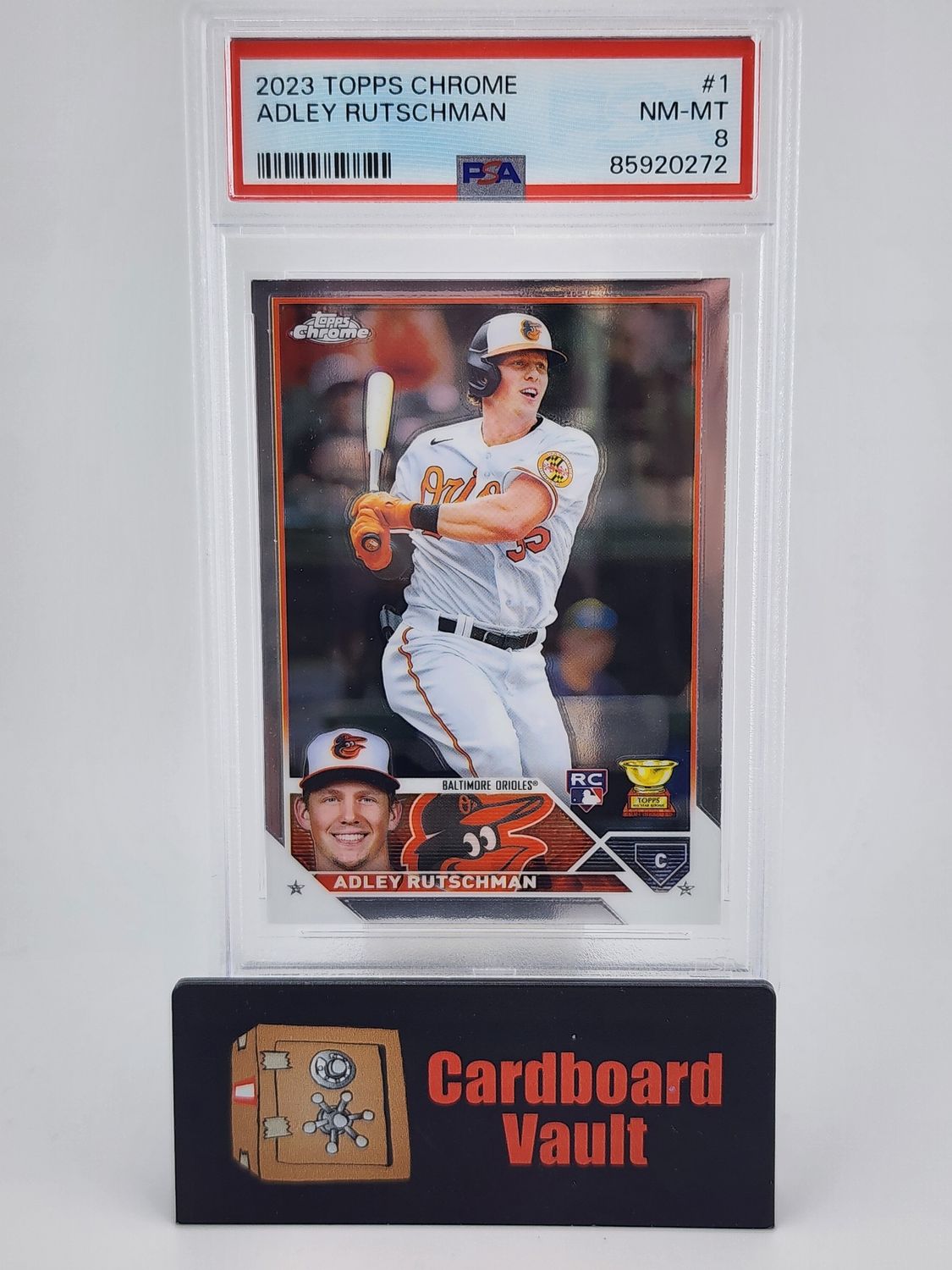 2023 Topps Chrome Adley Rutschman #1 PSA 8 85920272