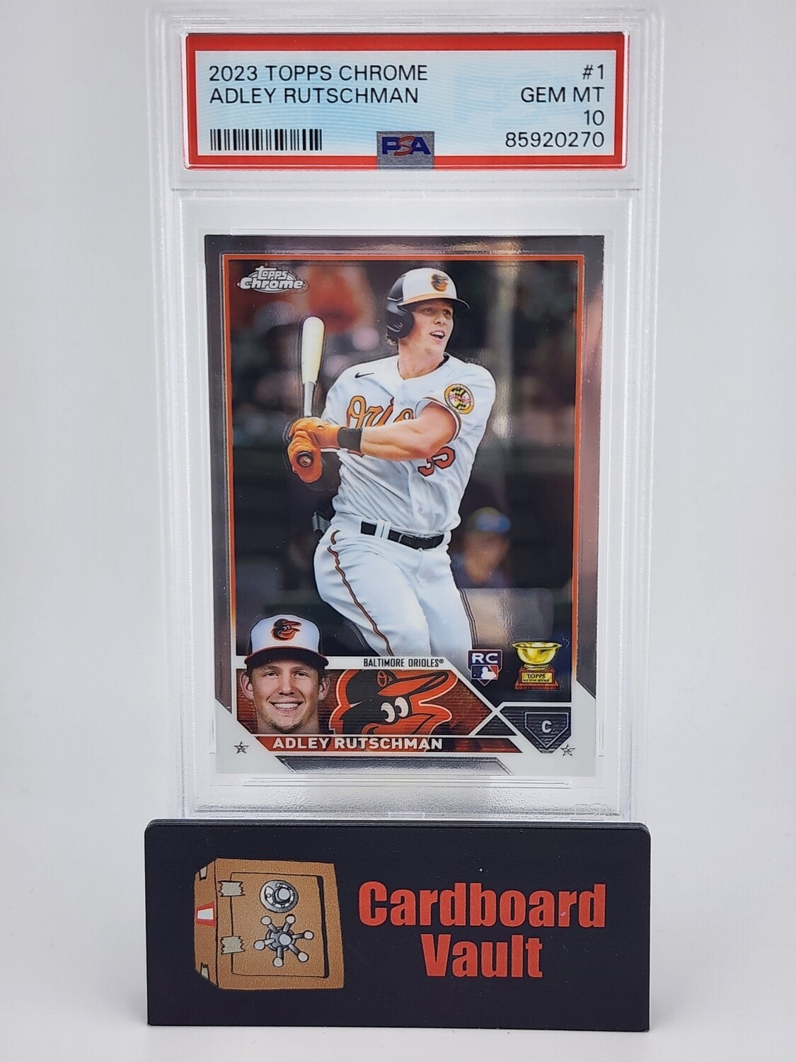 2023 Topps Chrome Adley Rutschman #1 PSA 10 85920270