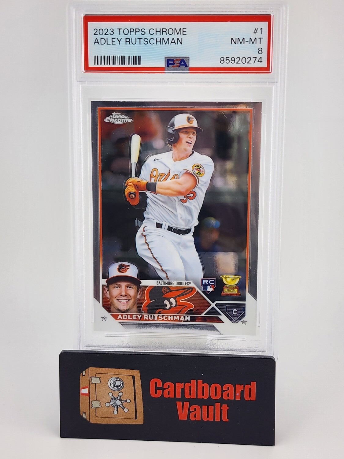 2023 Topps Chrome Adley Rutschman #1 PSA 8 85920274
