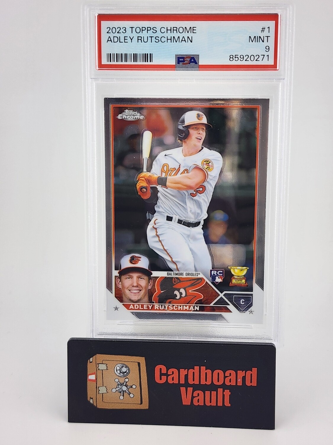 2023 Topps Chrome Adley Rutschman #1 PSA 9 85920271