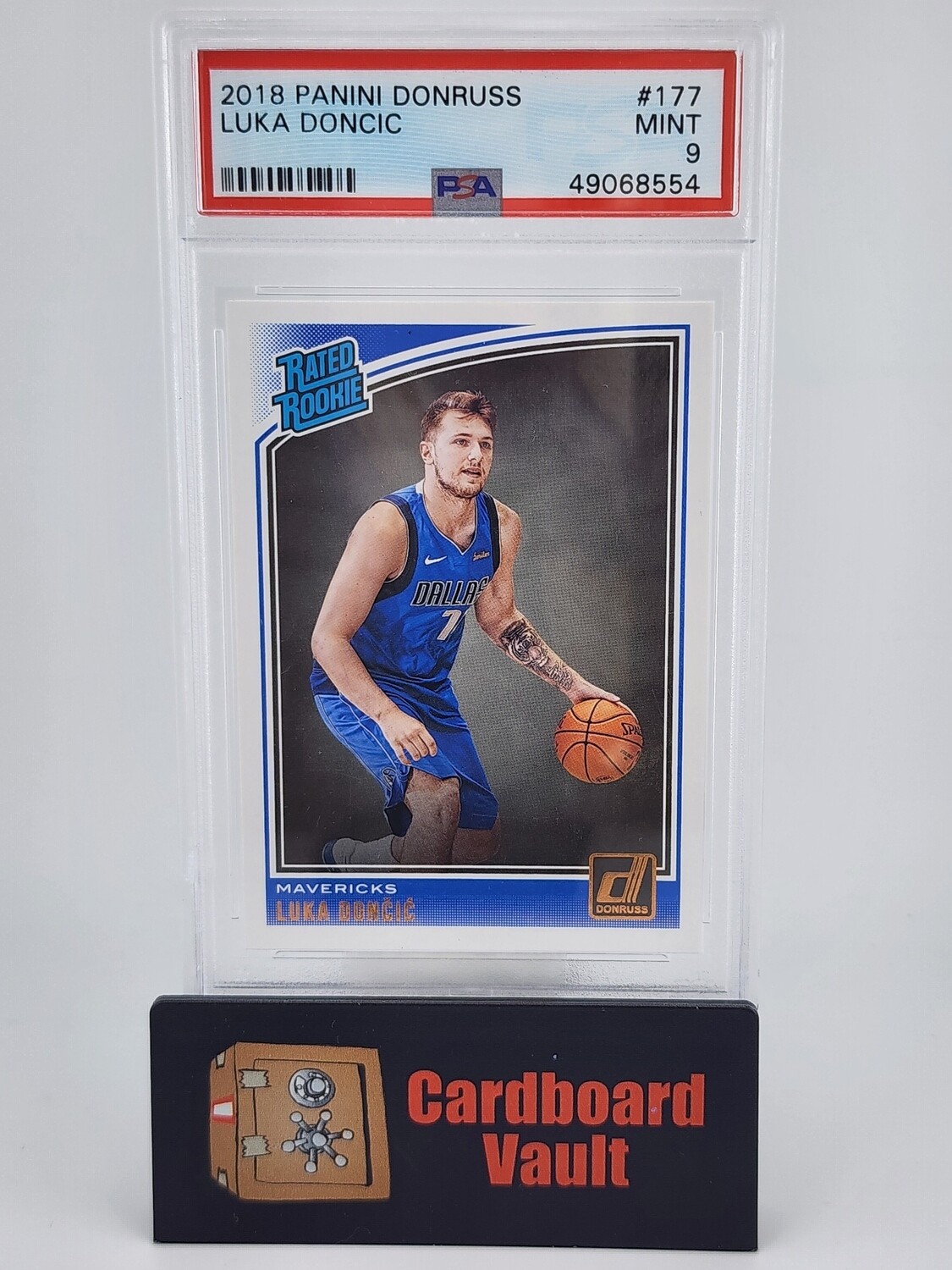 2018 Donruss Rated Rookie Luka Doncic #177 PSA 9 49068554