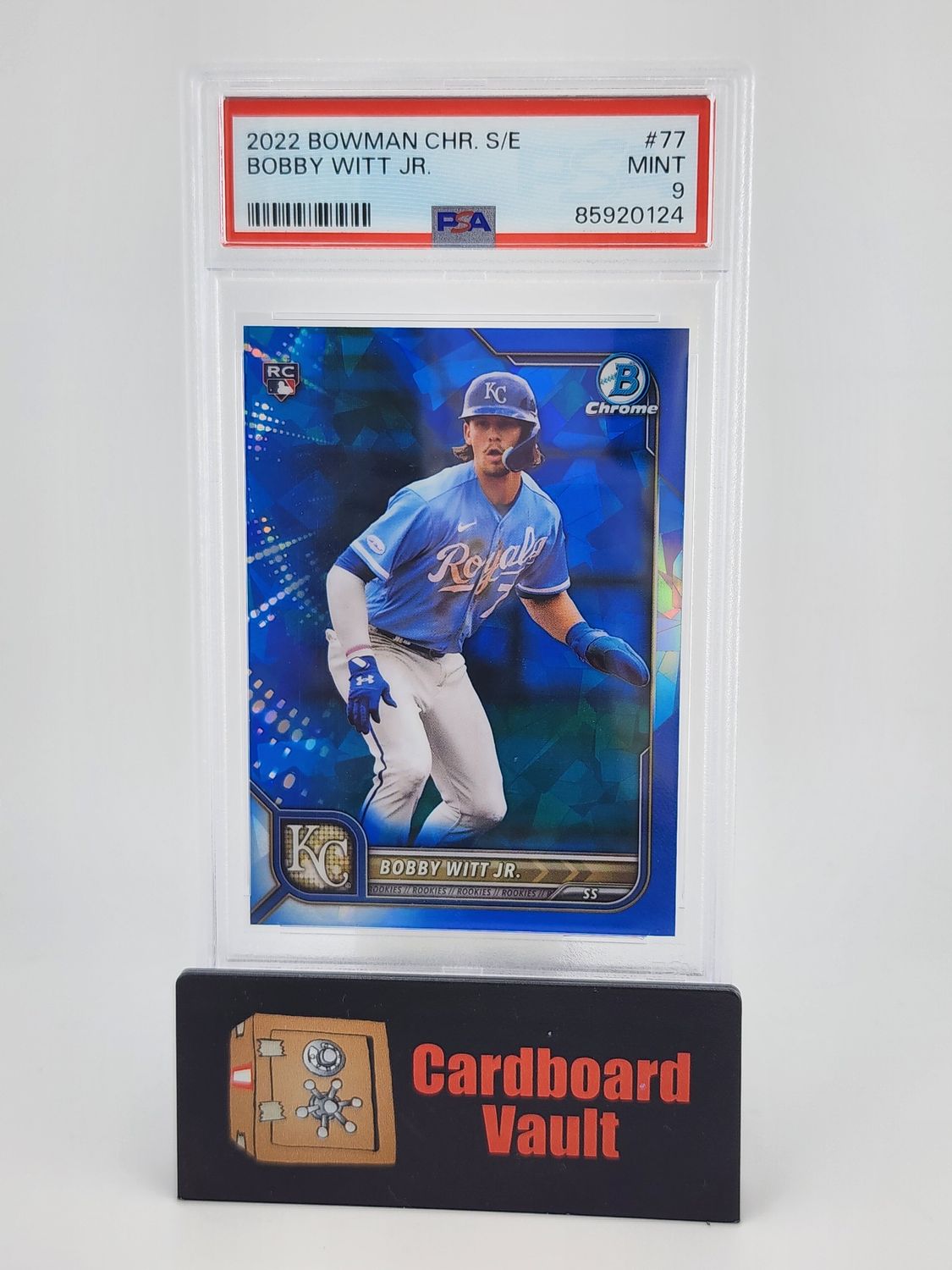 2022 Bowman Chrome S/E Bobby Witt Jr. #77 PSA 9 85920124