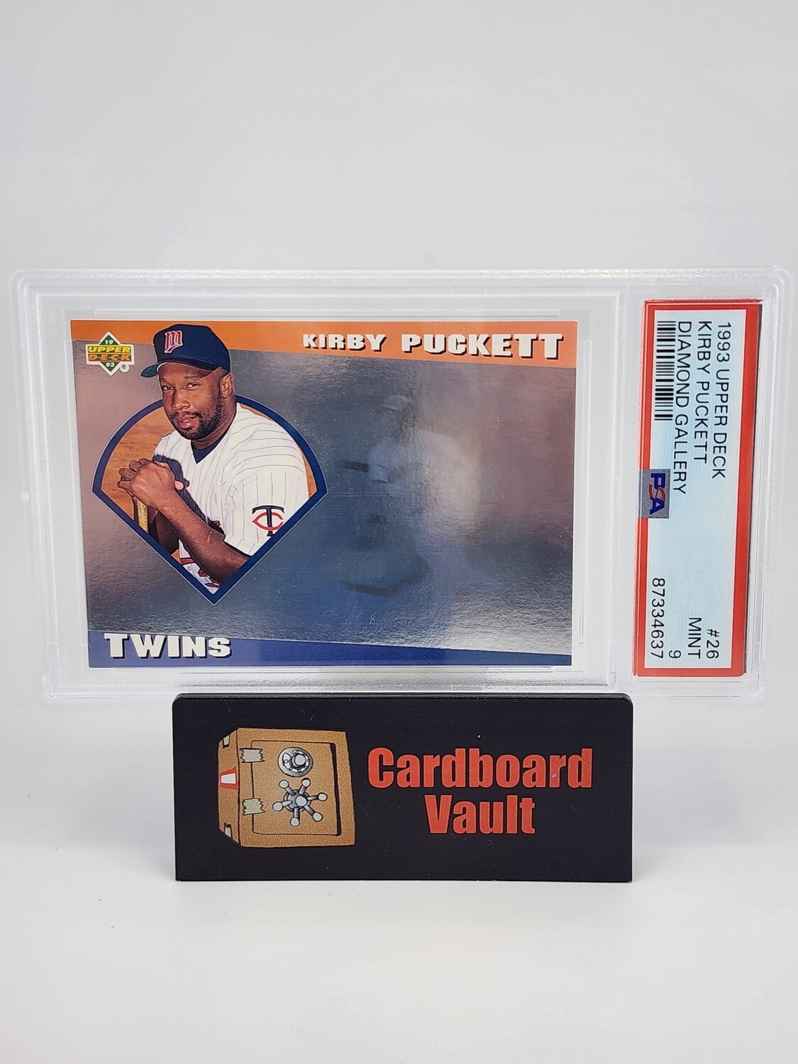 1993 Upper Deck Kirby Puckett #26 Diamond Gallery PSA 9 87334637