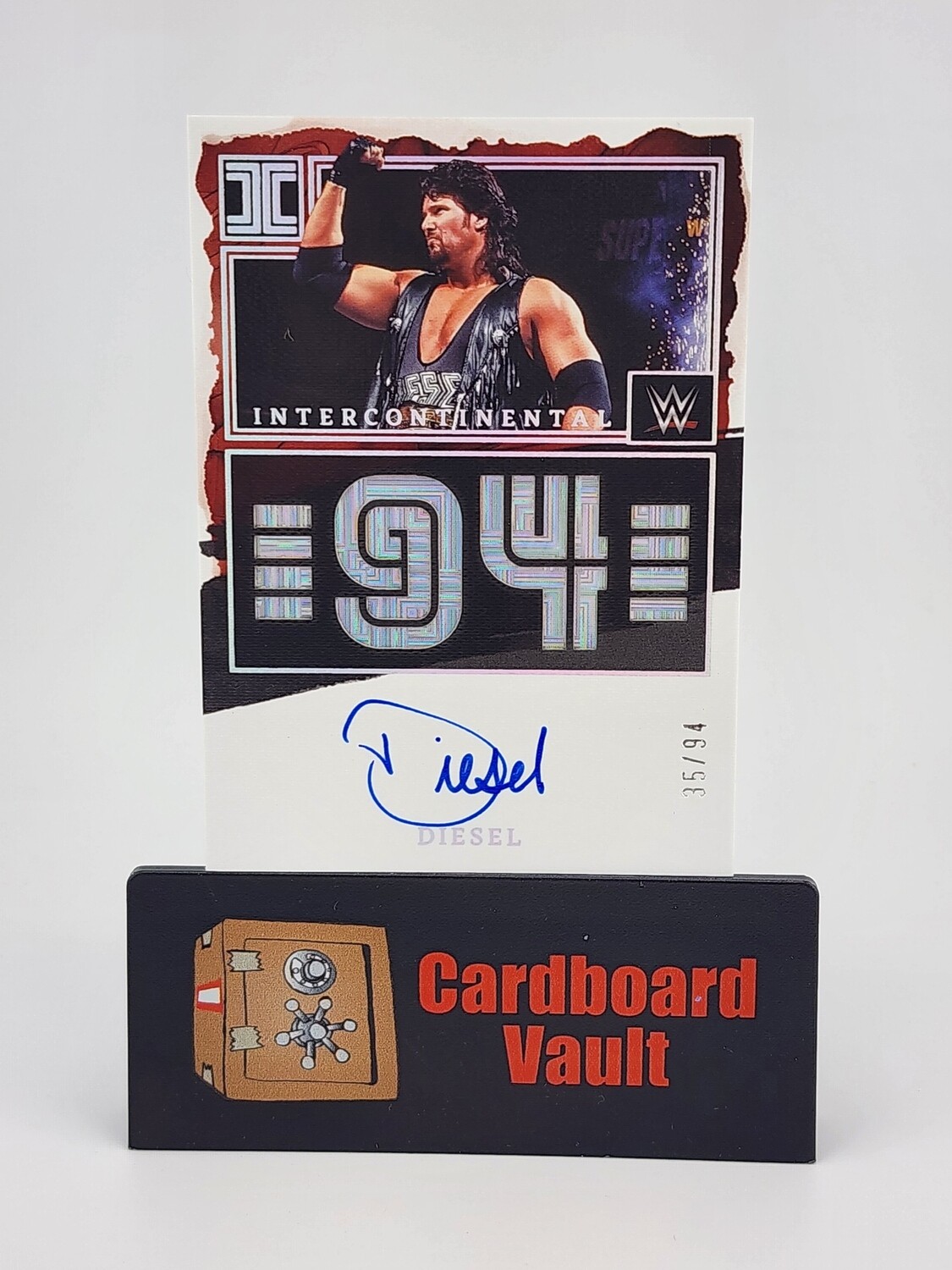 2023 Impeccable WWE Diesel Intercontinental Auto #IC-DSL 35/94