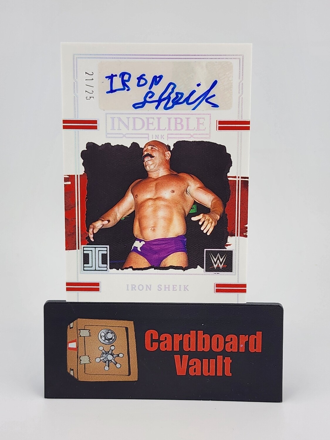 2023 Impeccable WWE Iron Sheik Indelible Ink Auto #IN-ISH 21/25