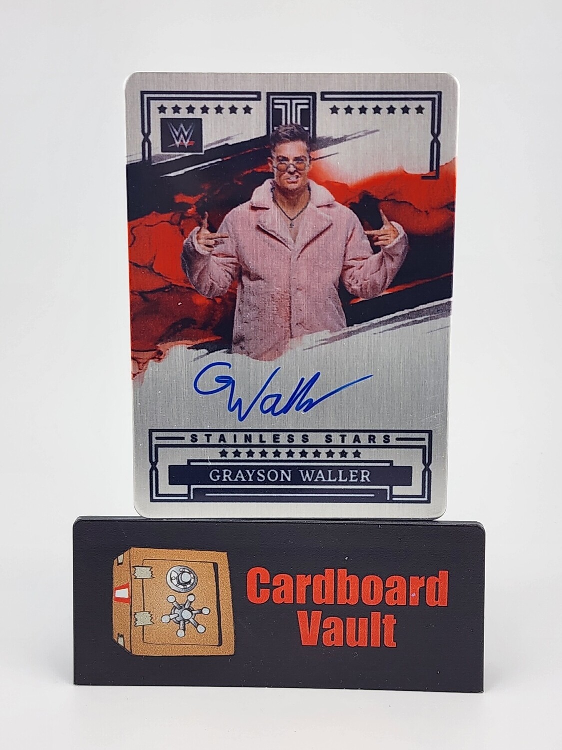2023 Impeccable WWE Stainless Stars Grayson Waller Auto #ST-GWL 53/99