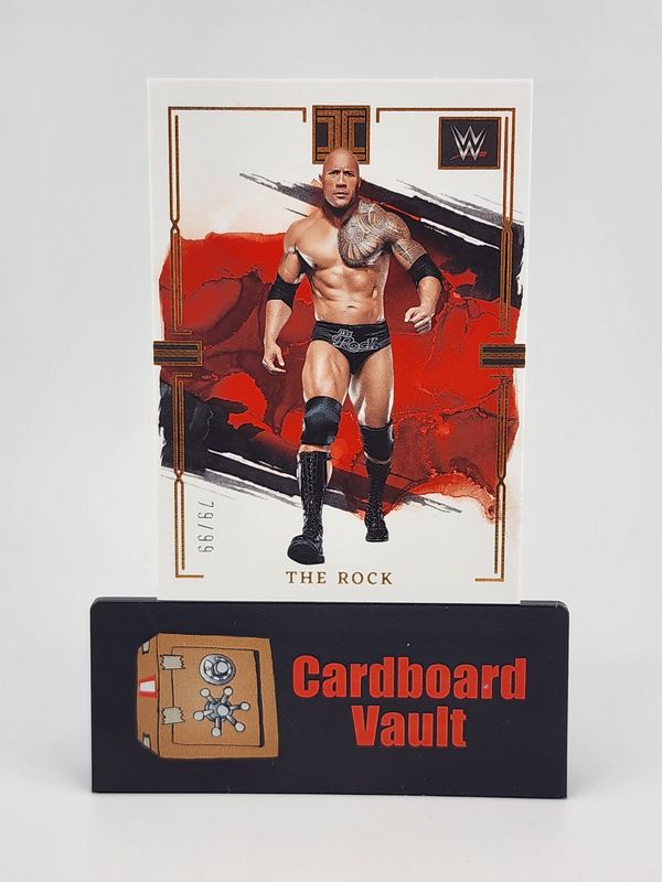 2023 Impeccable WWE The Rock #37 79/99