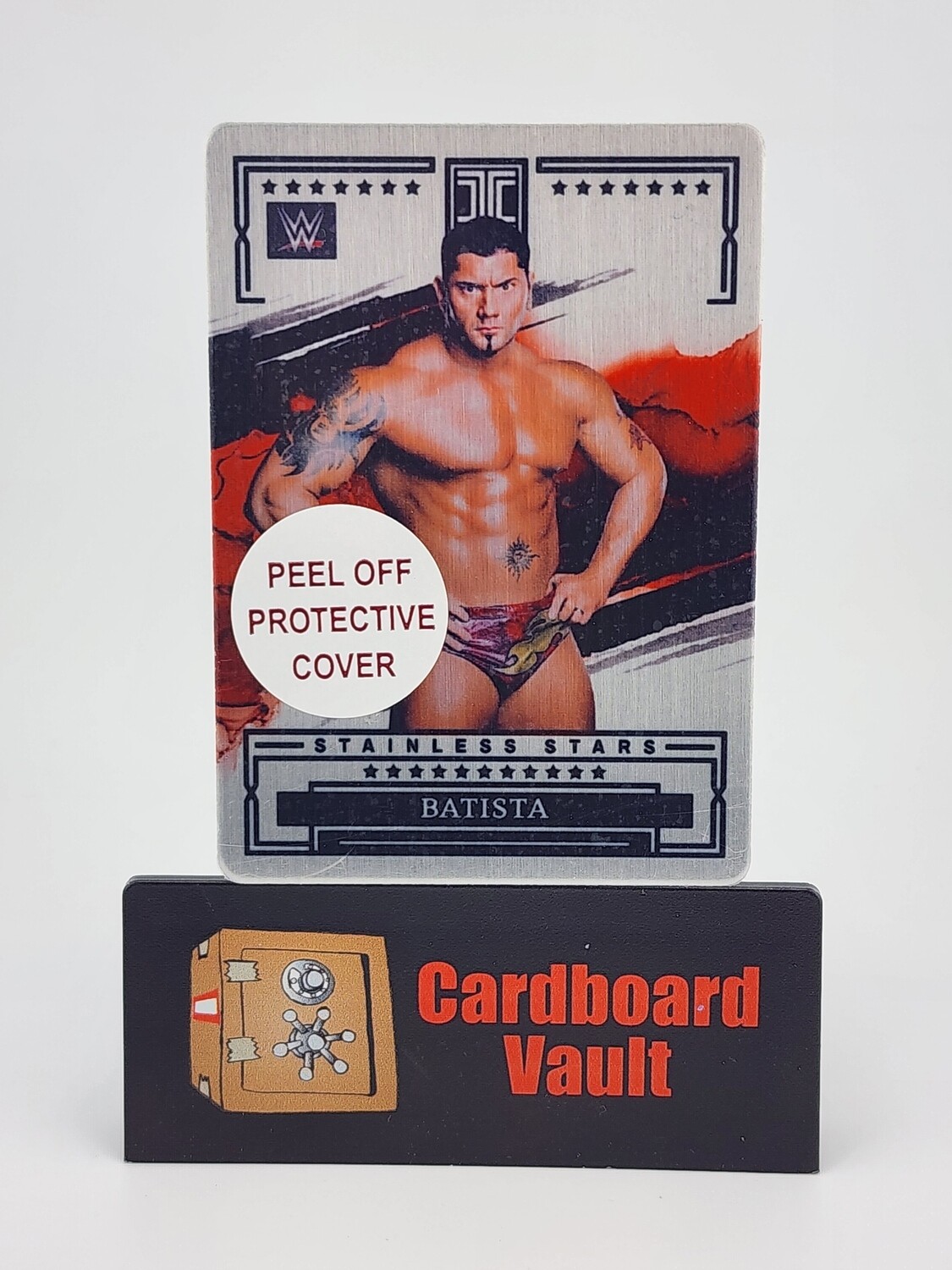 2023 Impeccable WWE Stainless Stars Batista #5 45/75