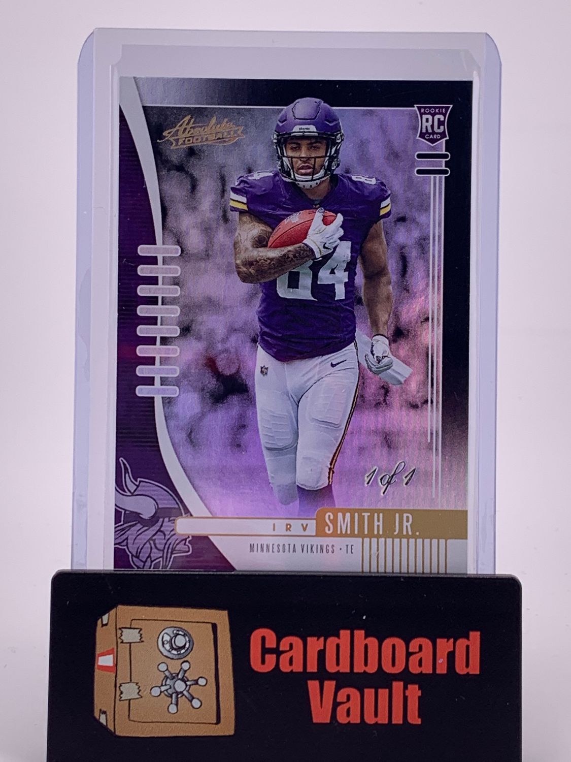 2019 Absolute Irv Smith Jr. 1/1 No. 121