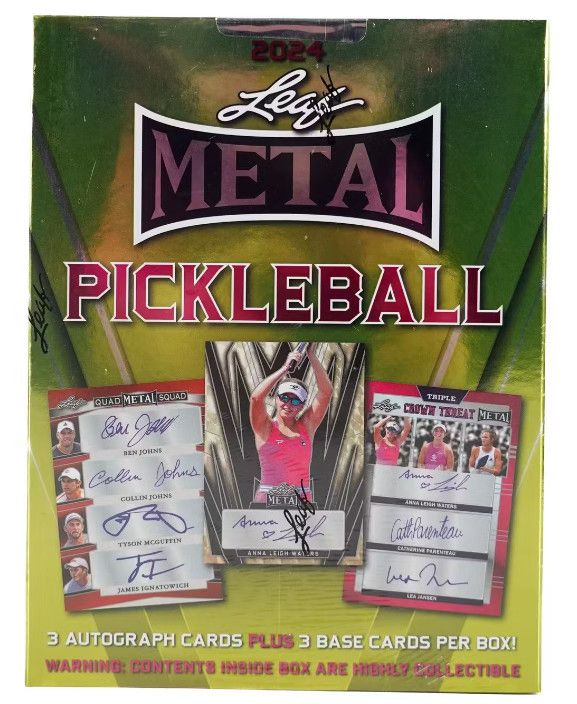 2024 Leaf Metal Pickleball Hobby Box