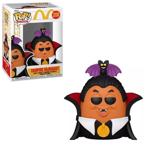 McDonald&#39;s Vampire McNugget 208 Funko Pop