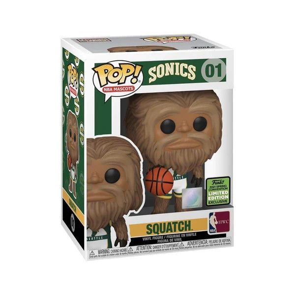 Sonics Squatch 01 Funko Pop