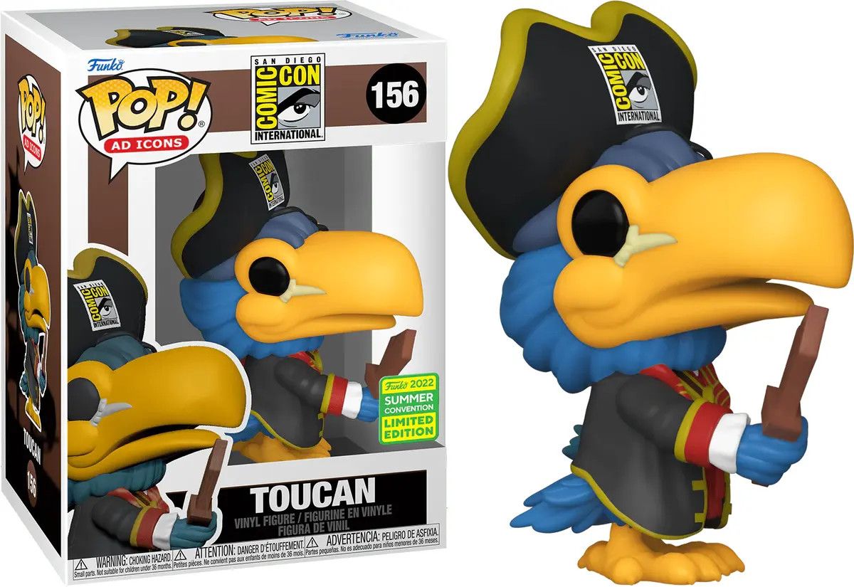 San Diego Comic Con International Toucan 156 Funko Pop