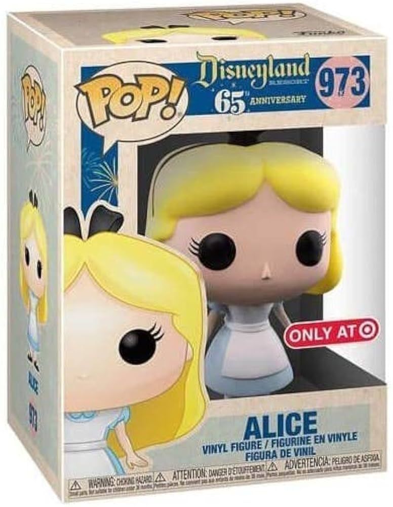 Disneyland Resort 65th Anniversary Alice 973 Funko Pop
