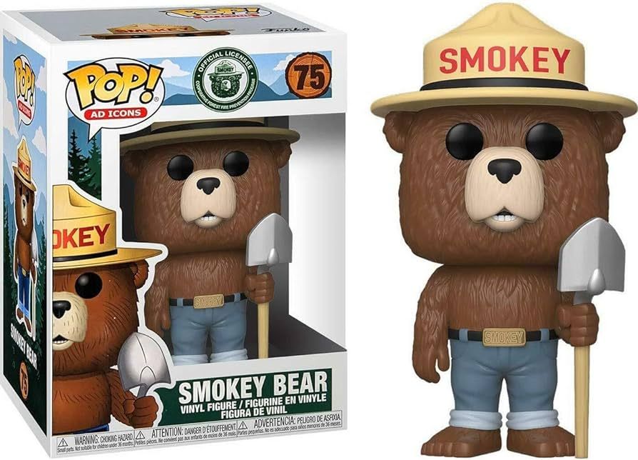 Official Licensee Smokey Bear 75 Funko Pop