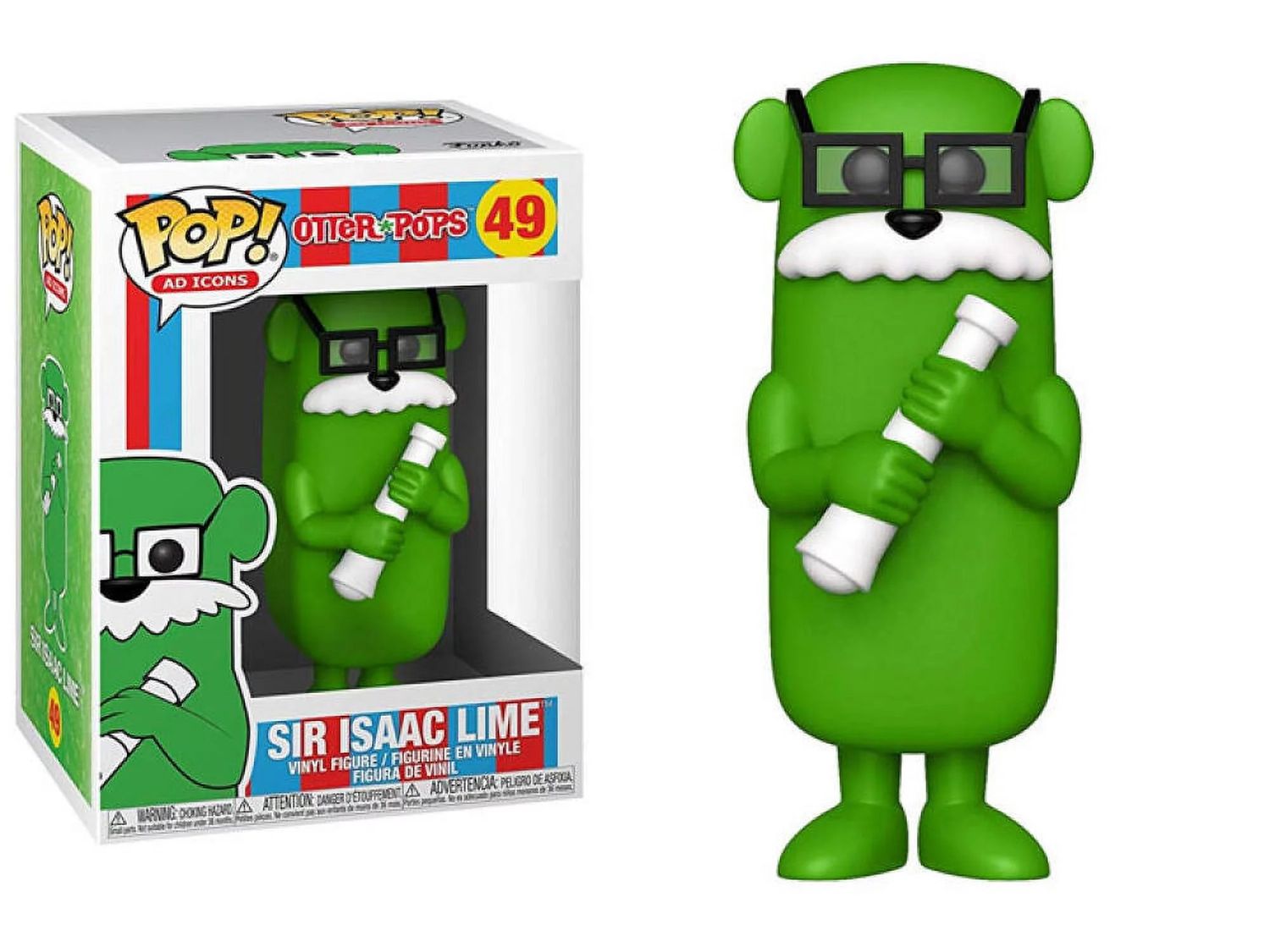Otter Pops Sir Isaac Lime 49 Funko Pop