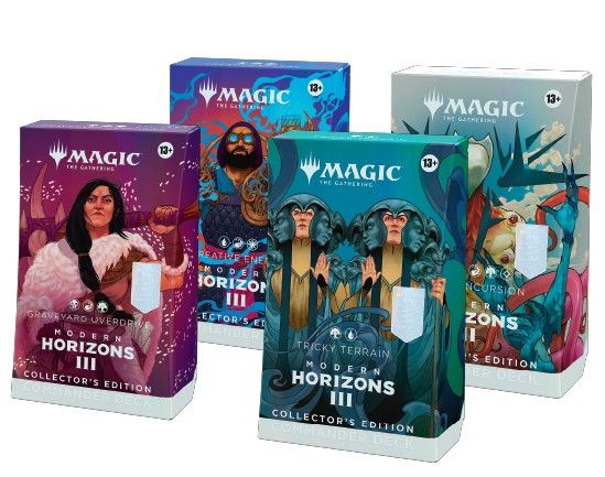 Magic The Gathering Modern Horizons 3 Collectors Commander (4ct)