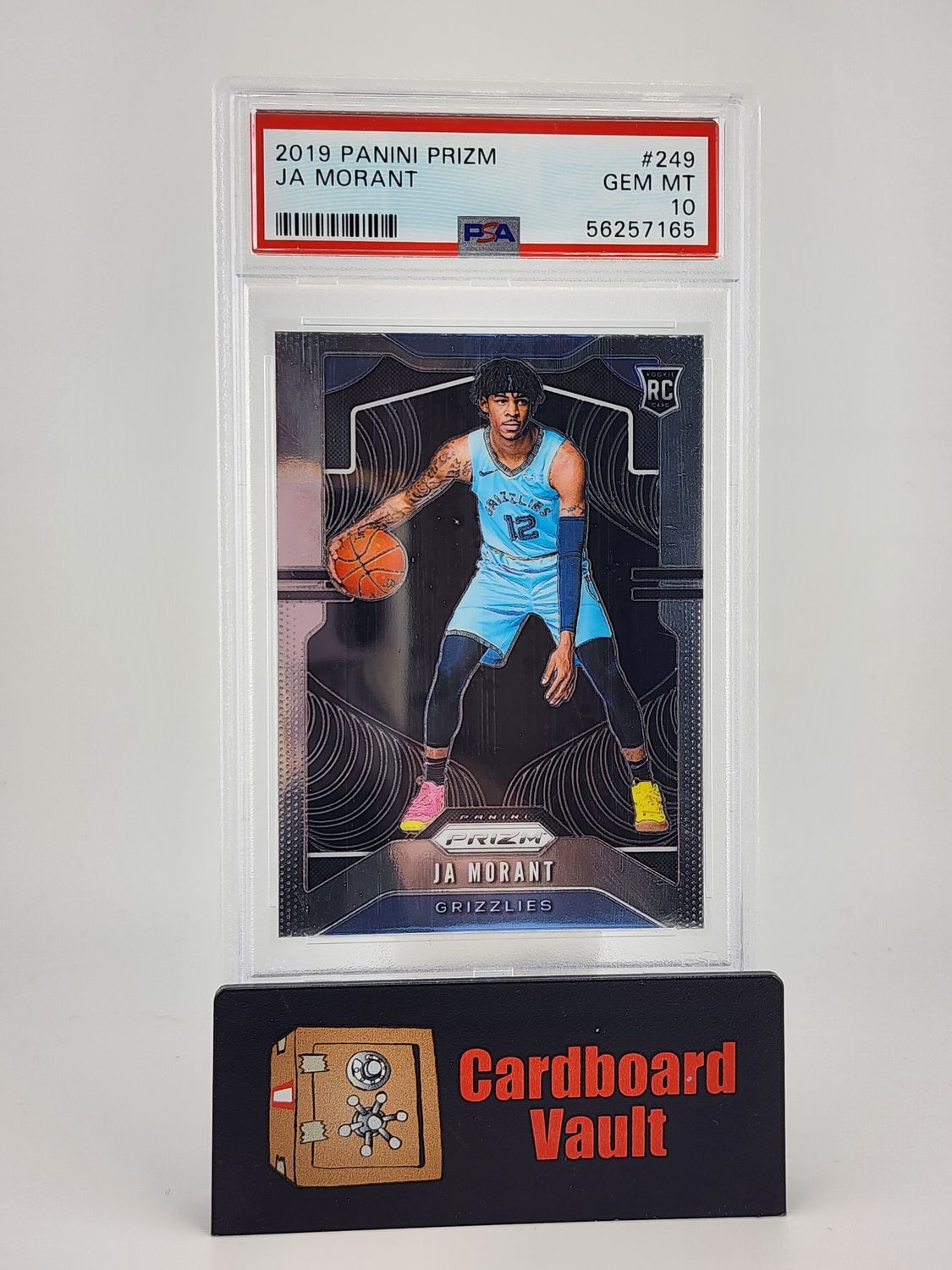 2019 Panini Prizm Ja Morant No. 249 PSA 10 56257165